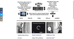 Desktop Screenshot of kirbythebarber.com